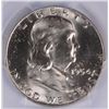 Image 2 : 1954-D FRANKLIN HALF DOLLAR, PCGS MS-64 FBL