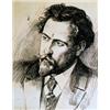 Image 1 : Max Švabinský ( 1873-1962 ) - Self-portrait