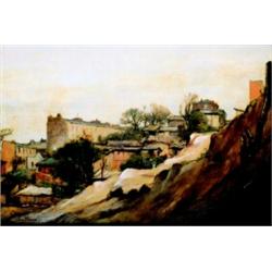 Antonín Chittussi ( 1847-1891 ) - Montmartre