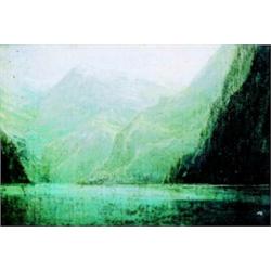 August Bedrich Piepenhagen ( 1791-1898 ) - Alpine Lake 