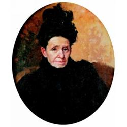 Unknown Artist - The Portrait of Eleonora Zeyrová-Weiselesová