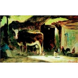 Jan B. Minarík ( 1862-1937 ) - Domestic Animals