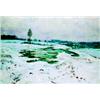 Image 1 : František Kaván ( 1866-1941 ) - Thaw on Vítanovský Stream