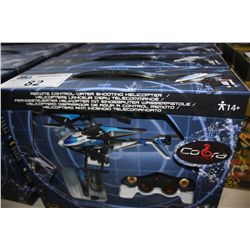 4 COBRA 3.5CH RC HELICOPTERS WITH WATER CANNON