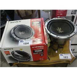 SONY XPLOD XM-LE106P5 SUB SPEAKER