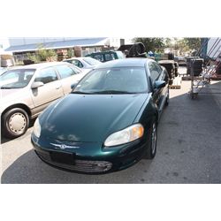 2001 CHRYSLER SEBRING LXI 2DR VIN# 4C3AG52H61E017022