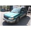 Image 2 : 2001 SUBARU FORESTER 4DRSW VIN# JF1SF65501H747881