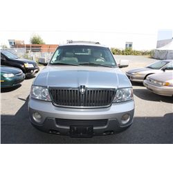 2004 LINCOLN NAVIGATOR 4DRSW VIN# 5CMFU28R34LH31885