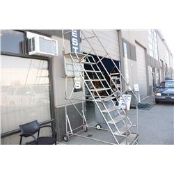 10' MOBILE METAL SHOP STAIRS
