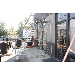 10' MOBILE METAL SHOP STAIRS