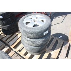 SET OF 4  FORMOZA VW JETTA TIRES WITH RIMS