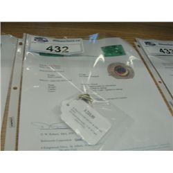 925 SILVER 6.72CT CUSTOM DRUZY AND ZIRCON RING