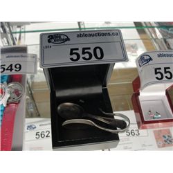 2 OLD STERLING SILVER SPOONS 36GRAMS ONE IS STAMPED "BIRKS"