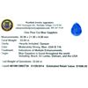 Image 3 : APP: 1.6k 33.04CT Pear Cut Blue Sapphire Gemstone