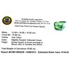 Image 2 : APP: 0.7k 18.60CT Free Form Cut Green Quartz Gemstone