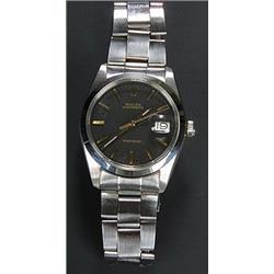 Rolex, Oysterdate, a gentlemen's stainless steel bracelet watch, circa 1972, ref.6694, No.3516138...