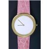 Image 1 : Omega, a Limited Edition 18ct gold round wristwatch, engraved 1987, ref.D025/999 Art Collection,...