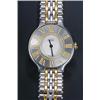 Image 1 : Must de Cartier, 21 model, a lady's stainless steel and gold round bracelet watch, circa 1980, th...