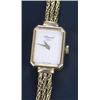 Image 1 : Choppard, a lady's 18ct gold bracelet watch, circa 1960, ref. 5129, the ivory dial with dauphine...