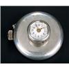 Image 1 : Swiss, a lapel watch, circa 1900, the white enamel dial with black Arabic and gold dot numerals,...
