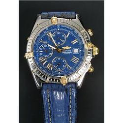 Breitling, Chronograph, a gentleman's stainless steel wristwatch, circa 1990, ref.13055 8306, the...