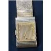 Image 1 : Boucheron, a lady's 18ct gold bracelet watch, ref.BT 908-247, the reeded gold dial with raised go...