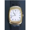 Image 1 : Vacheron-Constantin, an 18ct gold oblong wristwatch, circa 1950, No.464485, the white dial with b...