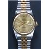 Image 1 : Rolex, Oyster Datejust, a gentlemen's stainless steel and gold bracelet watch, circa 1991, No.E46...