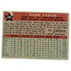 Image 2 : 1958 TOPPS HANK AARON #488 BASEBALL CARD