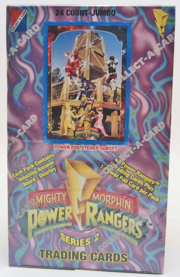 1994 MIGHTY MORPHIN POWER RANGERS SERIES 2 TRADING CARDS