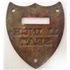 Image 2 : CIVIL WAR ERA METAL SADDLE SHIELD