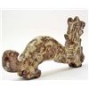 Image 2 : CARVED JADE DRAGON FIGURINE