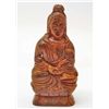 Image 1 : CARVED JADE KWAN-YIN FIGURINE