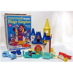 VINTAGE 1970'S DISNEY WORLD MAGIC KINGDOM PLAYSET