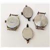 Image 2 : LOT OF 4 VINTAGE LADIES WRISTWATCHES - NO BANDS
