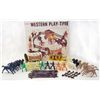 Image 1 : RARE VINTAGE 1950'S ARCHER'S WESTERN SET IN ORIG. BOX