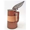 Image 2 : ANTIQUE SYRUP PITCHER WITH METAL LID