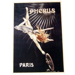 PHEBUS PARIS MUSEUM GRADE GICLEE CANVAS 8X10 PRINT