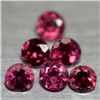 Image 1 : LOT OF 3.77 CTS OF RASBERRY PINK AFRICAN RHODOLITE 24 PIECES