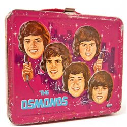 VINTAGE 1973 THE OSMONDS ALADDIN METAL LUNCH BOX