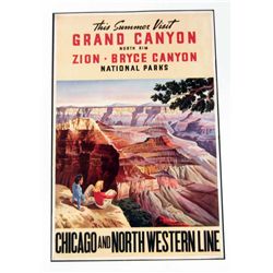 GRAND CANYON MUSEUM GRADE GICLEE CANVAS 8X10 PRINT