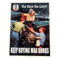 WAR BONDS MUSEUM GRADE GICLEE CANVAS 8X10 PRINT