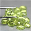Image 1 : LOT OF 7.11 CTS. OF GREEN PAKISTAN PERIDOT - 17 PCS.