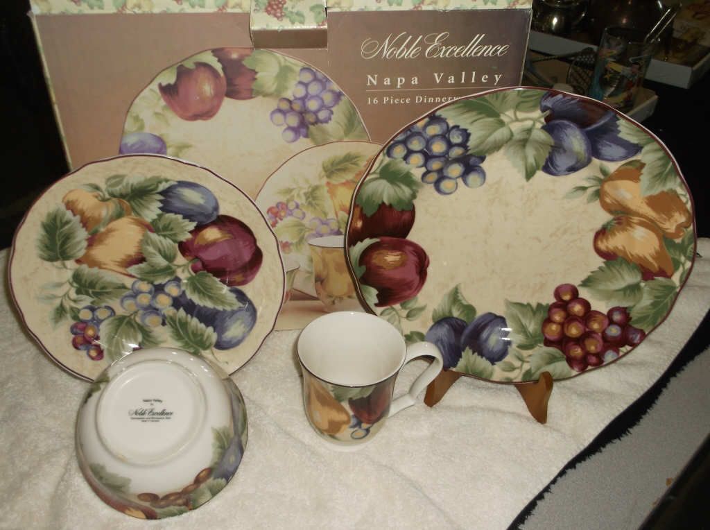 Noble Excellence Dinnerware Noble Excellence Dinnerware Napa Valley