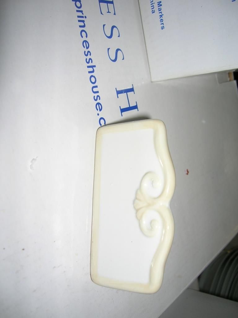 Princess House Dinner Plates, Pavillion Collection 8 ceramic dinner