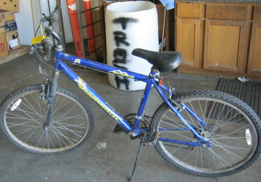 roadmaster bike blue
