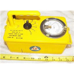 Geiger Counter CDV-715 CDV-715 Victoreen Instrument Radiological Meter Doomsday Prepper. Perfect to 
