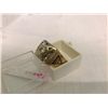 Image 2 : .35 Carat Center Diamond Masonic Ring, 14K Gold