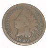 Image 1 : 1890 INDIAN HEAD PENNY RED BOOK VALUE IS $3.00+ *NICE EARLY GOOD GRADE*!!
