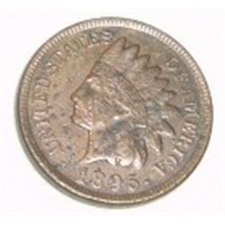 1895 INDIAN HEAD PENNY RED BOOK VALUE IS $7.00+ *NICE EARLY FINE GRADE*!!